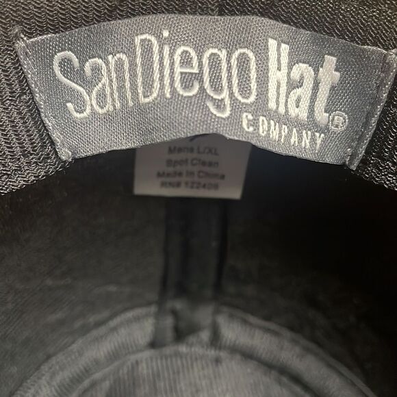 San Diego Hat Company Out of Office Ultrabraid Fedora Hat - Picture 6 of 6
